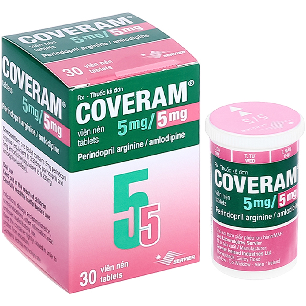 Thuốc Coveram 5 5 Mg