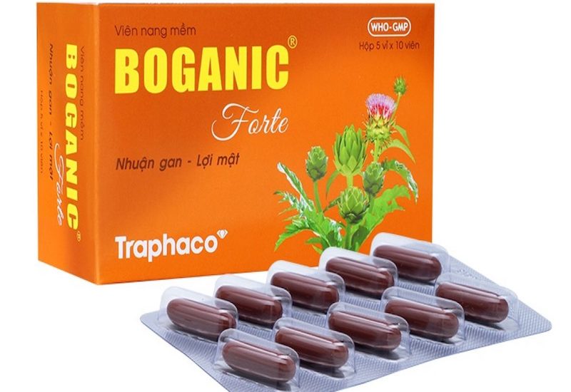Thuốc Giải độc Gan Trị Mụn Boganic