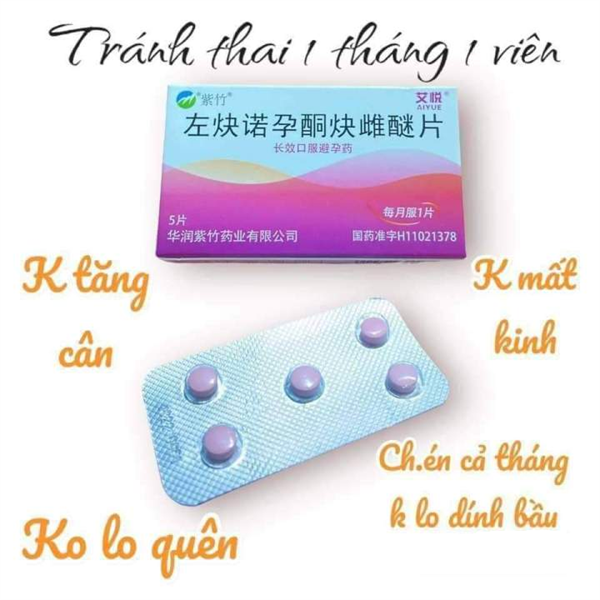 Thuốc Tránh Thai Trung Quốc