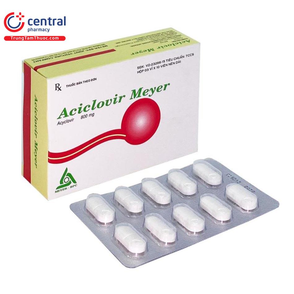 Aciclovir Meyer 800mg