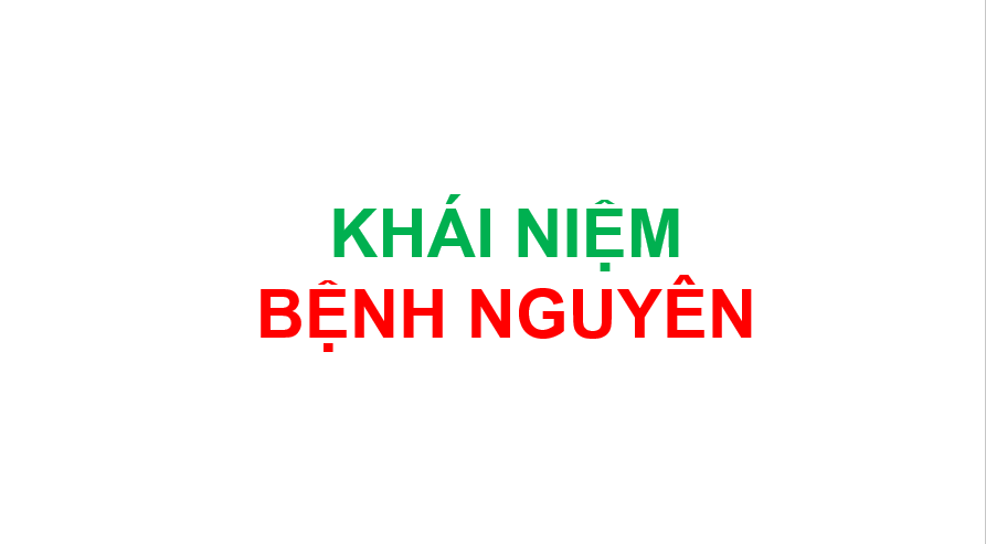 Bệnh Nguyên Là Gì