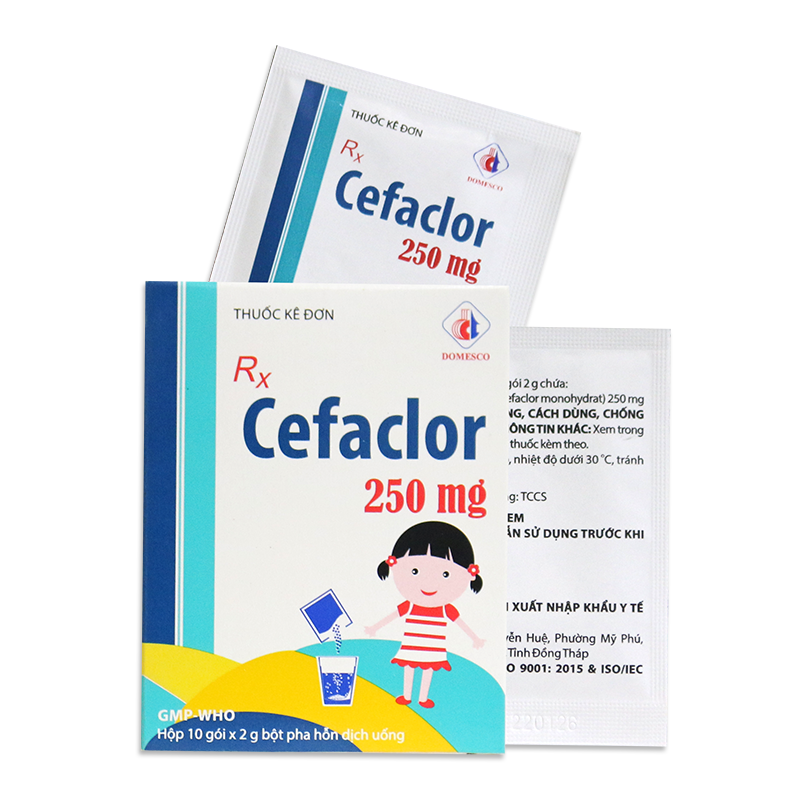 Cefaclor 250mg Gói