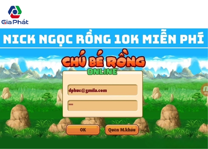 Cho Acc Ngoc Rong