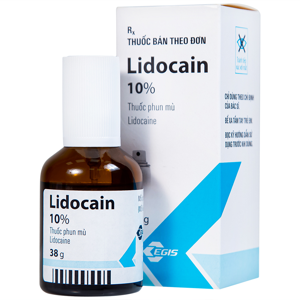 Lidocain Dạng Xịt
