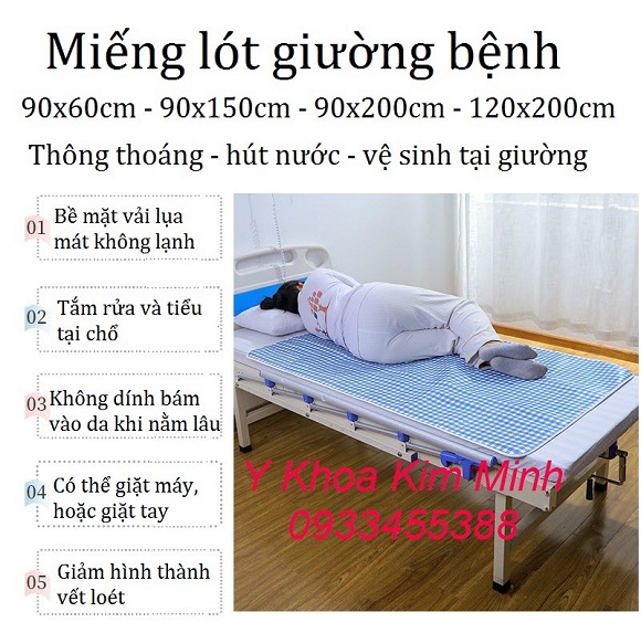 Tấm Lót Chống Thấm Cho Người Bệnh