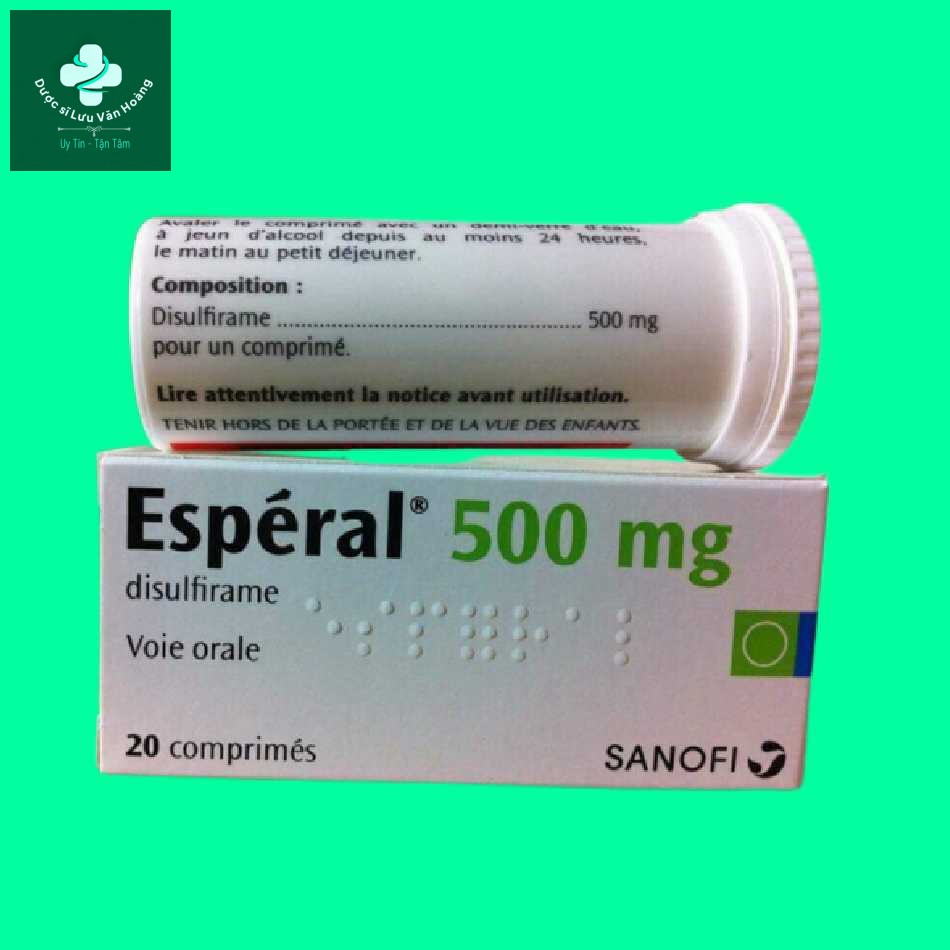 Thuốc Cai Rượu Espéral