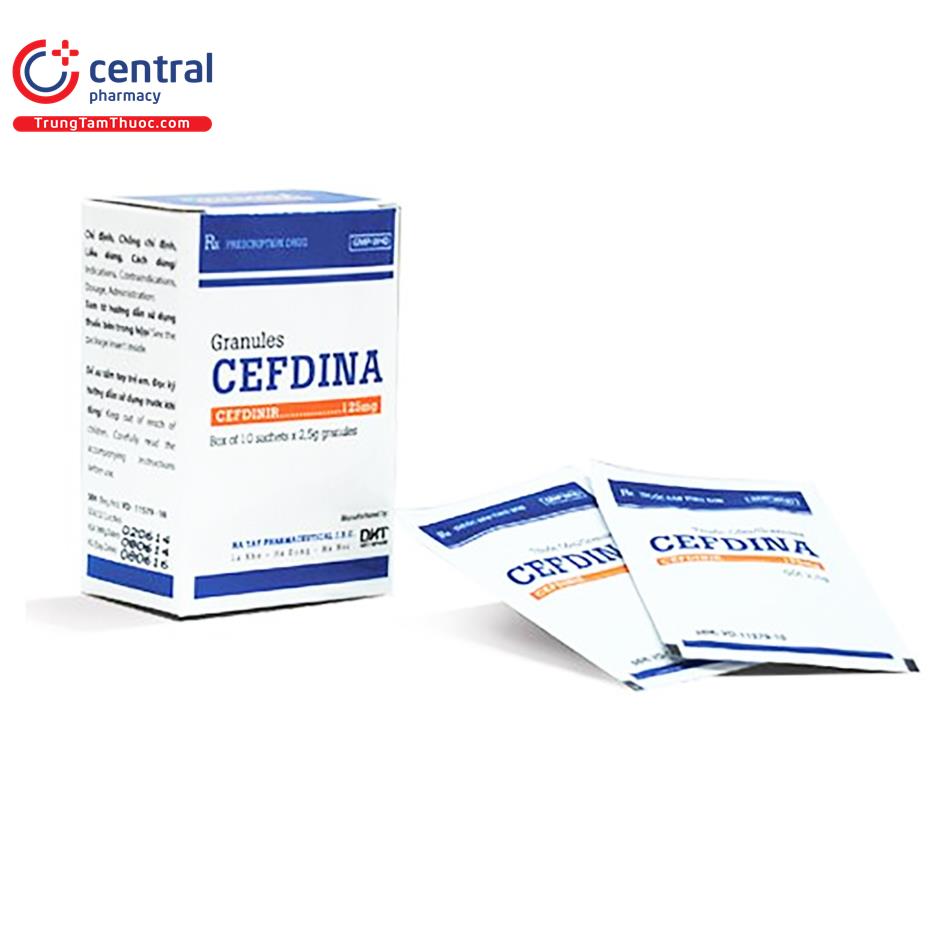 Thuốc Cefdina 125