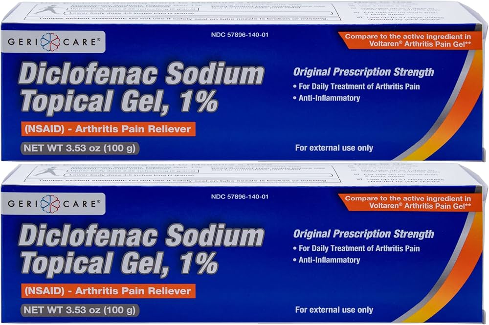 Thuốc Diclofenac Sodium Topical Gel 1