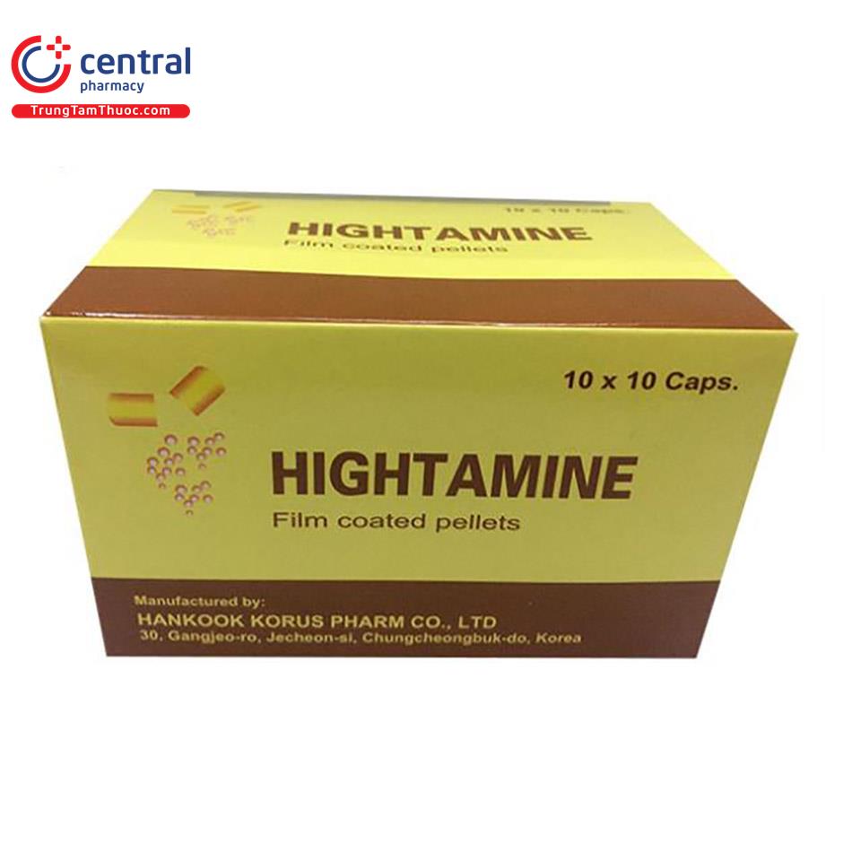 Thuốc Hightamine Có Tác Dụng Gì