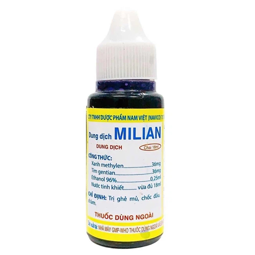 Thuốc Tím Trị Viêm Da
