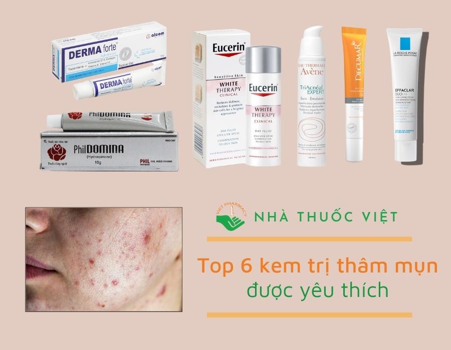 Top Kem Trị Thâm Mụn