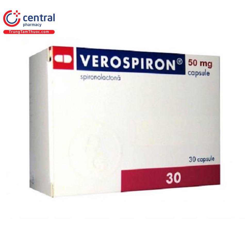 Verospiron 50mg Giá Bao Nhiêu