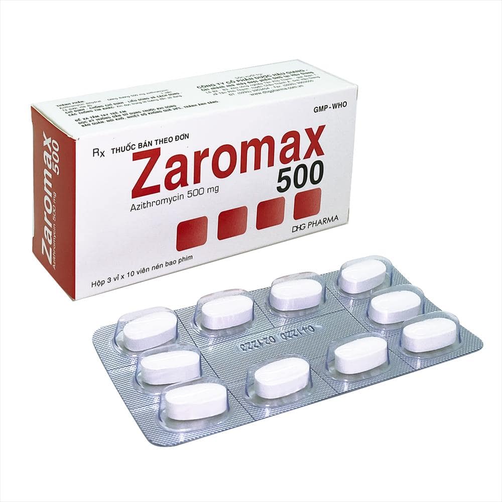 Azithromycin 500 Là Thuốc Gì