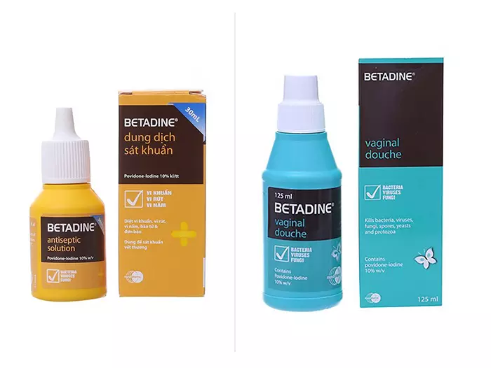 Betadine Và Povidine
