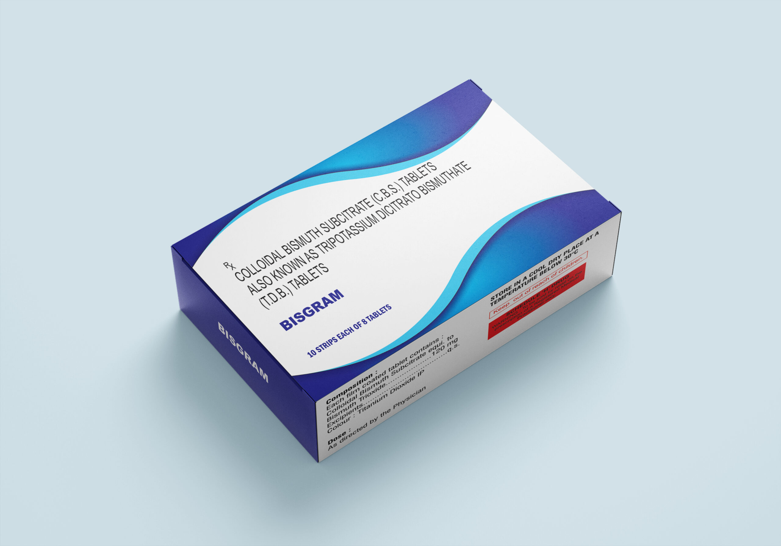 Bismuth Subcitrate 120 Mg
