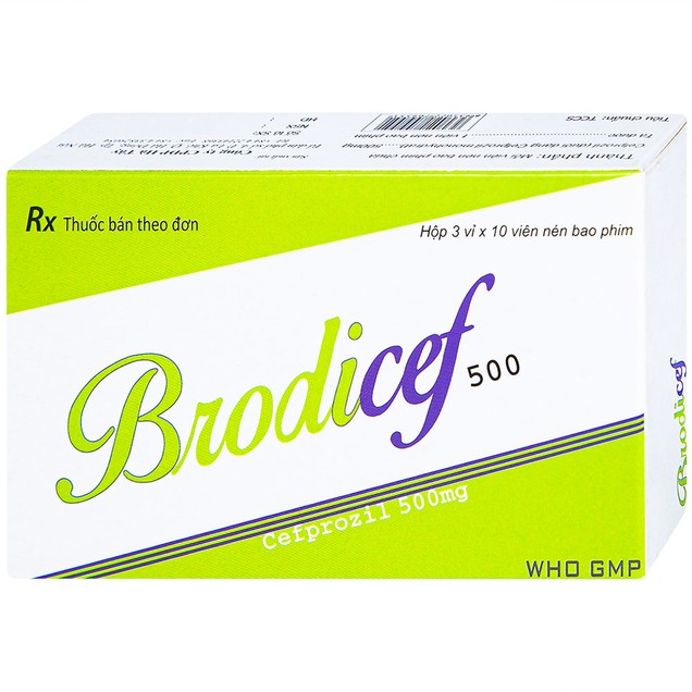 Brodicef 500mg Giá Bao Nhiêu