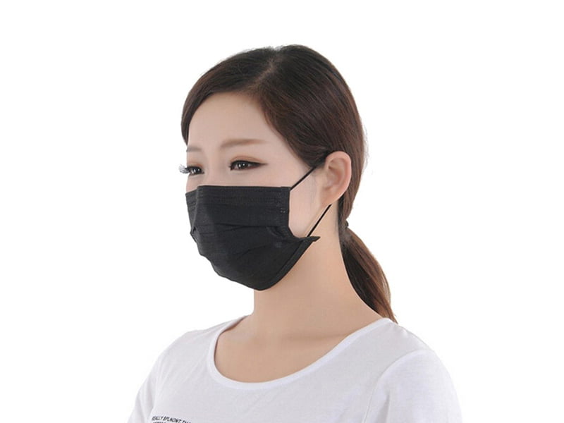 Cách đeo Khẩu Trang Y Tế Màu đen
