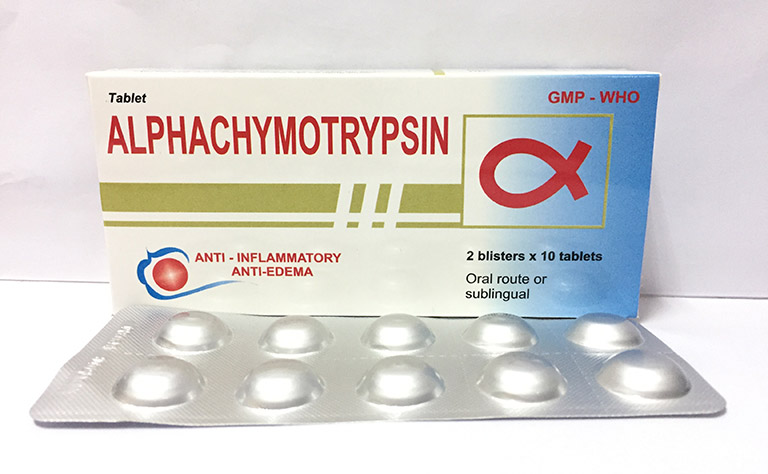 Cách Dùng Alphachymotrypsin