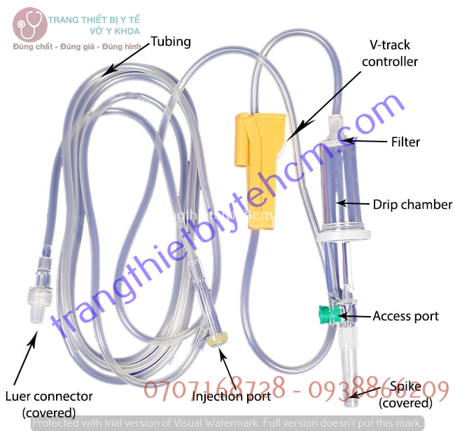 Cách Sử Dụng Dây Truyền Dịch