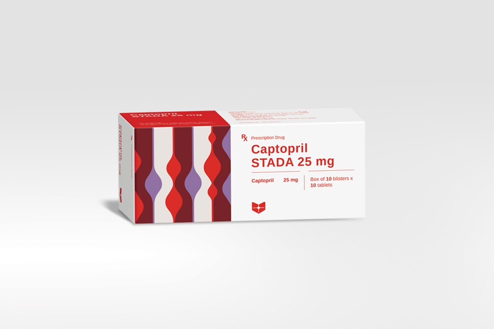 Captopril Stada 25mg