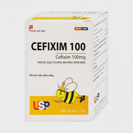 Cefixim 100mg Gói