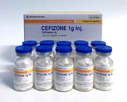 Ceftriaxone 1g Hàn Quốc