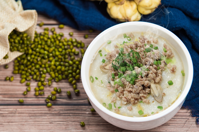 Cháo đậu Xanh Thịt Bằm