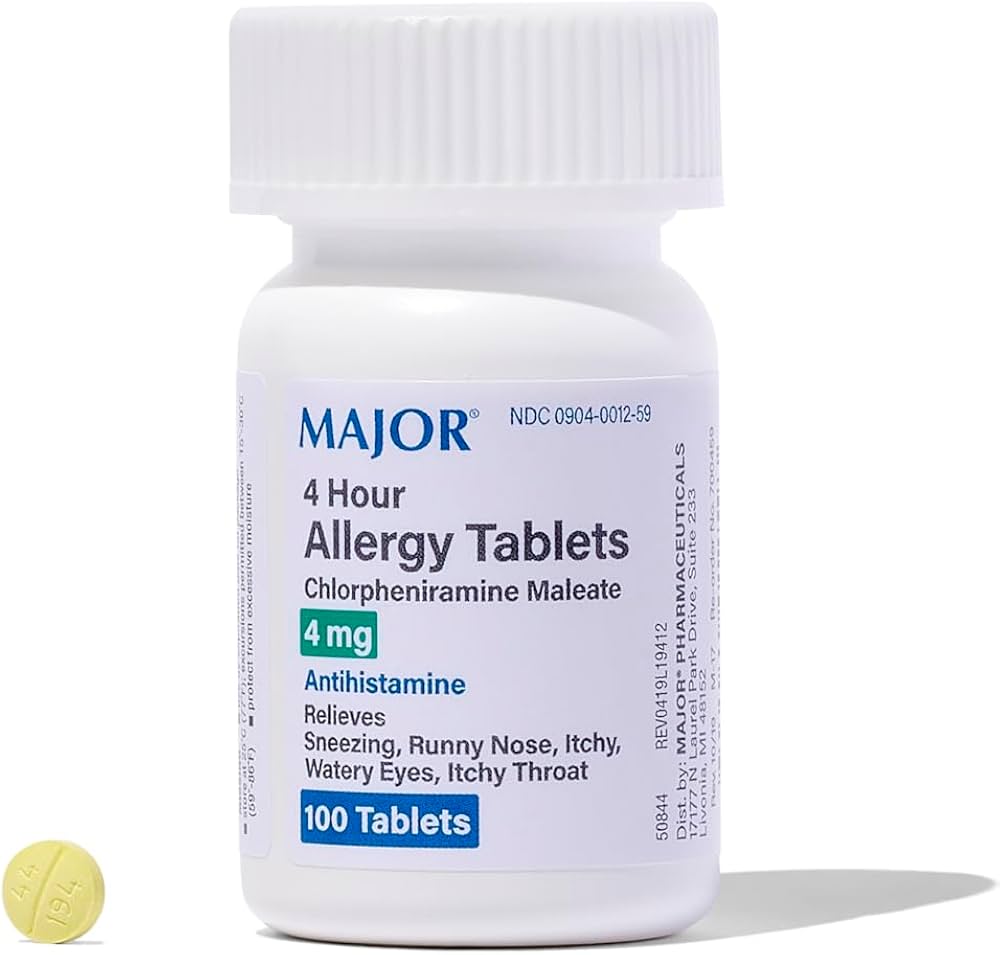 Chlorpheniramine Maleate 4 Mg