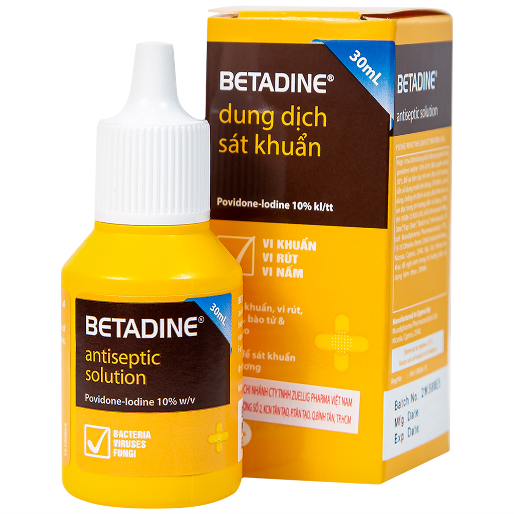 Cồn Iod Betadine