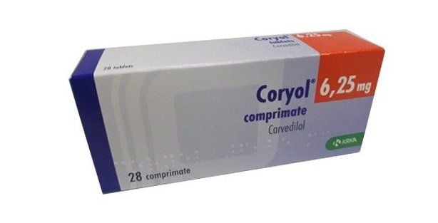 Coryol 6.25 Mg