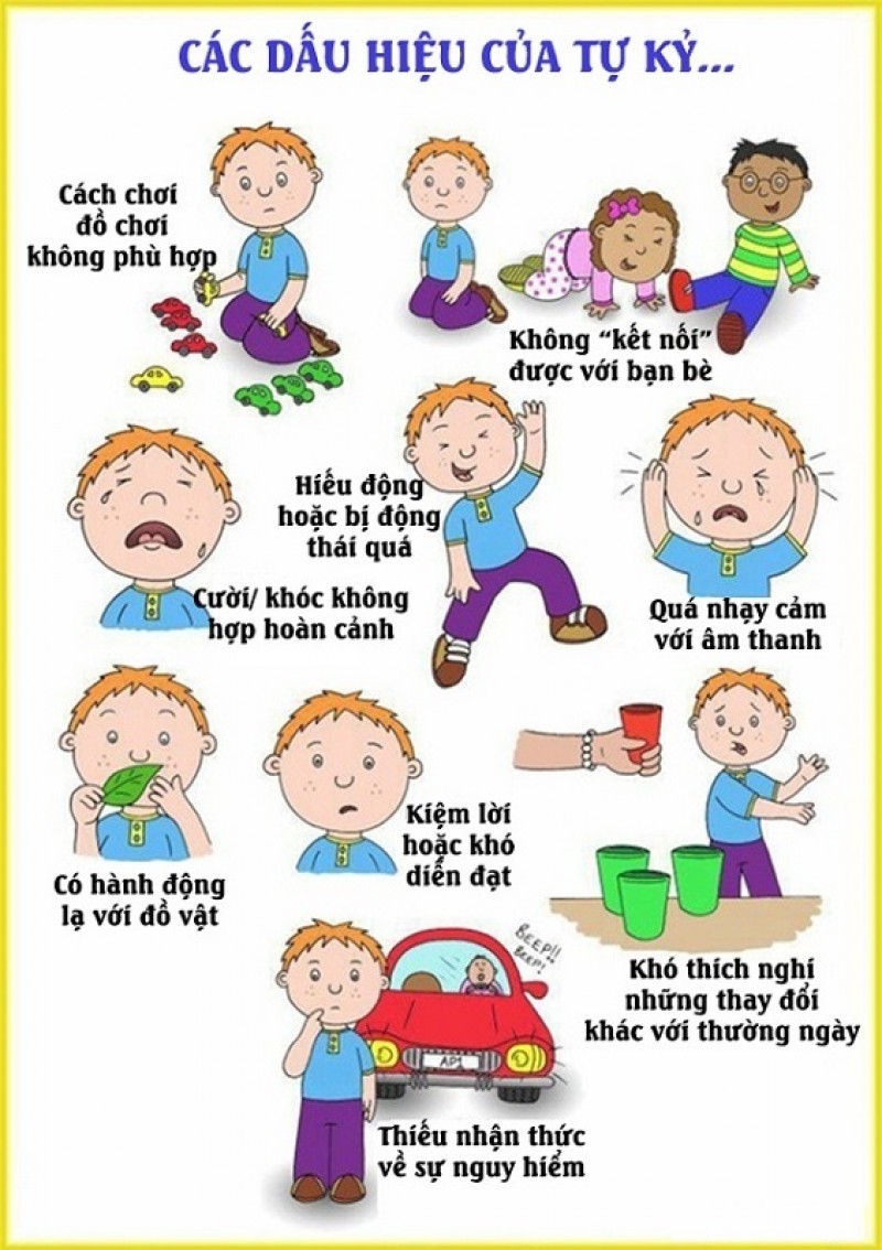 Dấu Hiệu Của Bệnh Tự Kỷ