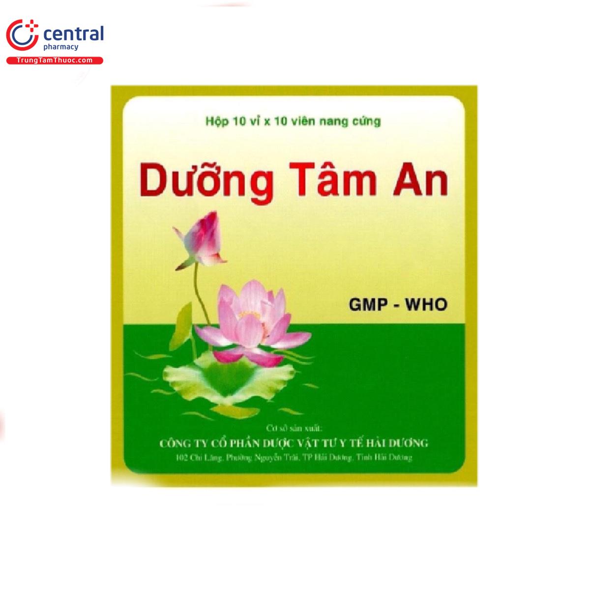 Dưỡng Tâm An Hdpharma
