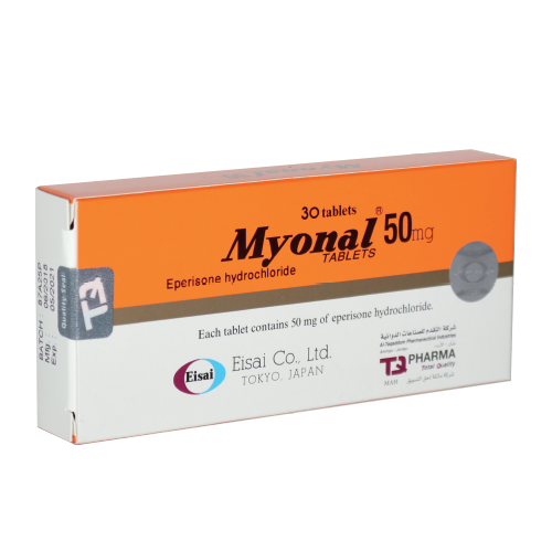 Eperisone Myonal 50 Mg