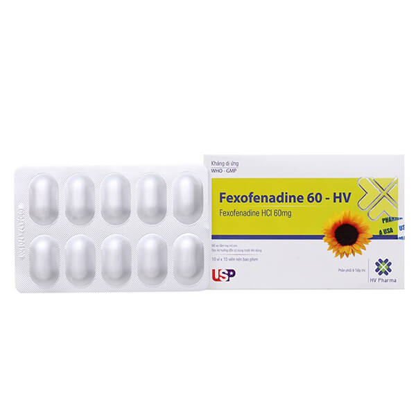 Fexofenadin 60mg Là Thuốc Gì
