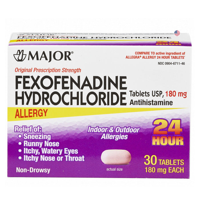 Fexofenadin Hcl 180mg