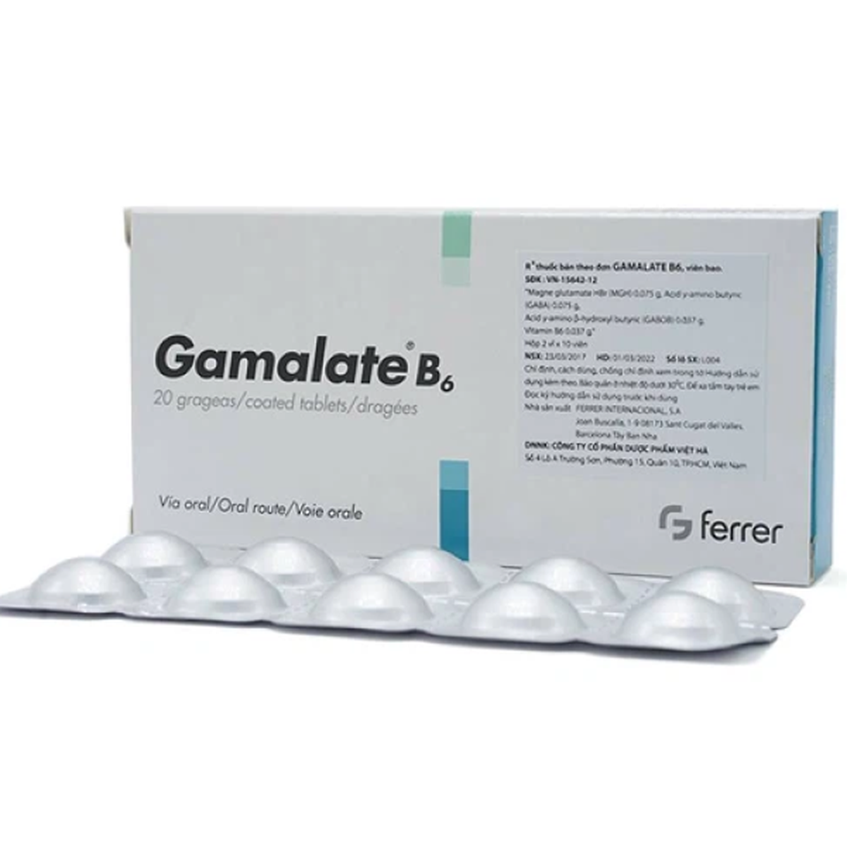 Gamalate B6 Viên