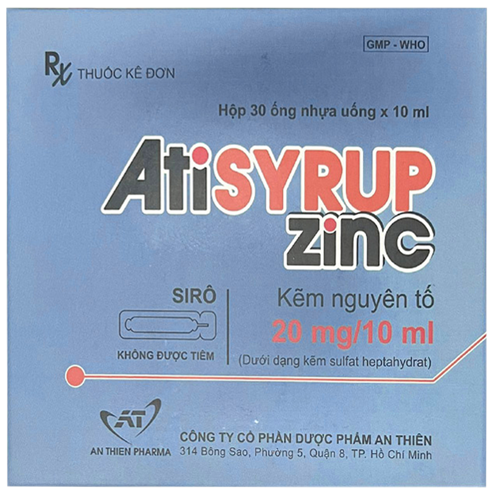 Kẽm Atisyrup Zinc