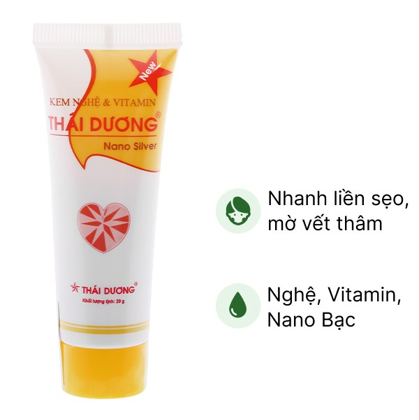 Kem Nghệ Thái Dương Trị Sẹo