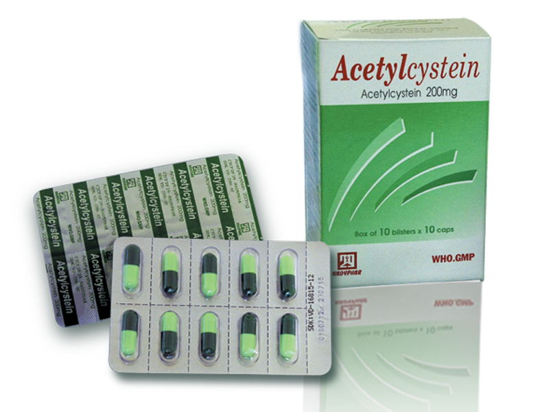 Liều Acetylcystein Giải độc Paracetamol