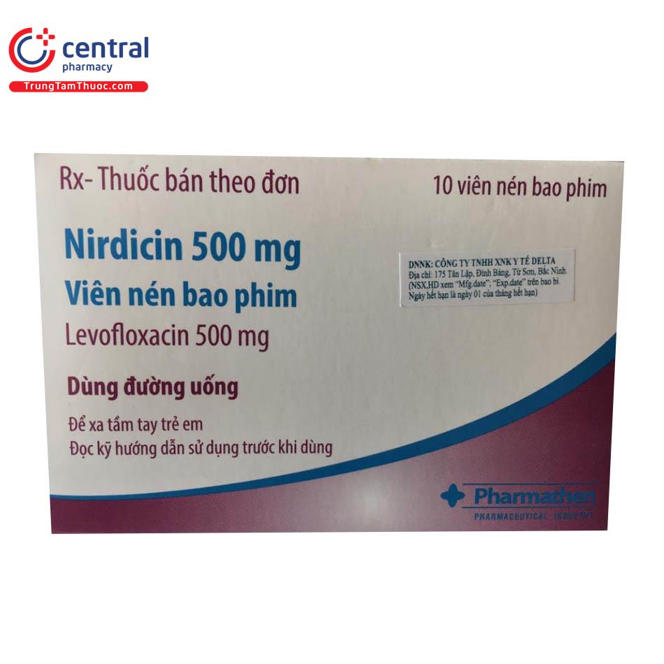 Nirdicin 500mg Là Thuốc Gì