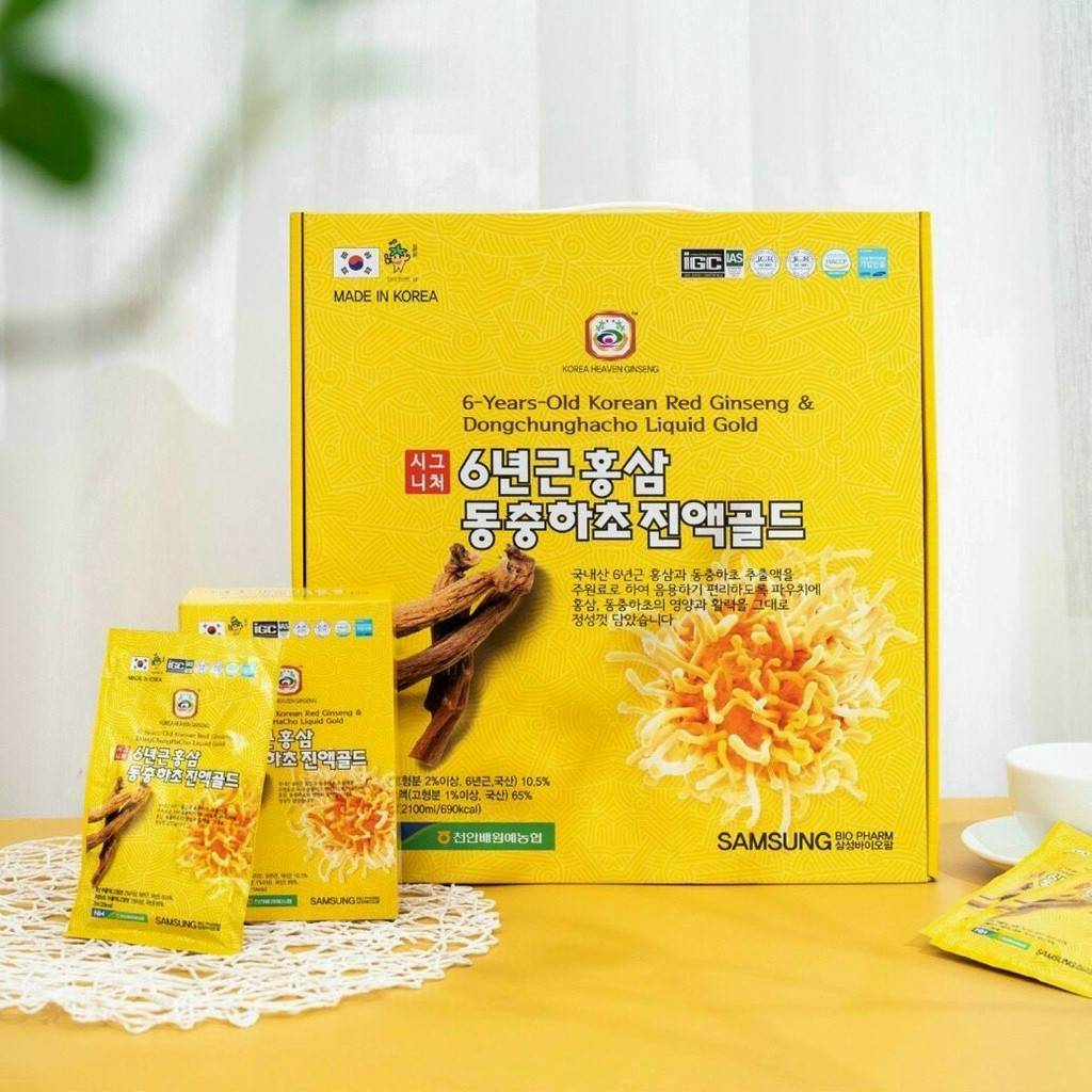 Nước Sâm đông Trùng Hạ Thảo