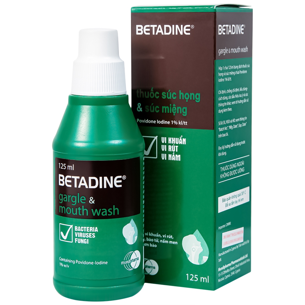 Nước Súc Họng Betadine