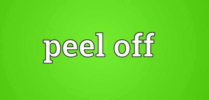 Peel Off Là Gì