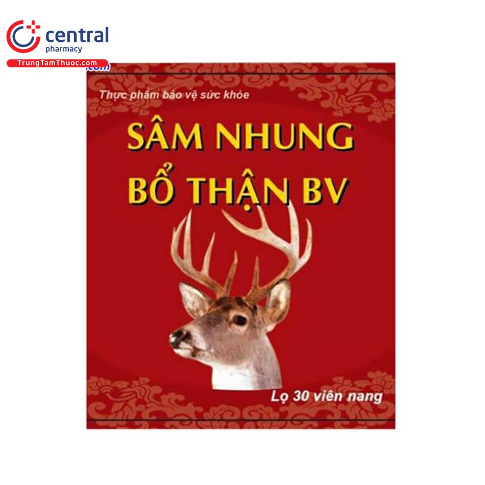 Sâm Nhung Bổ Thận Bv