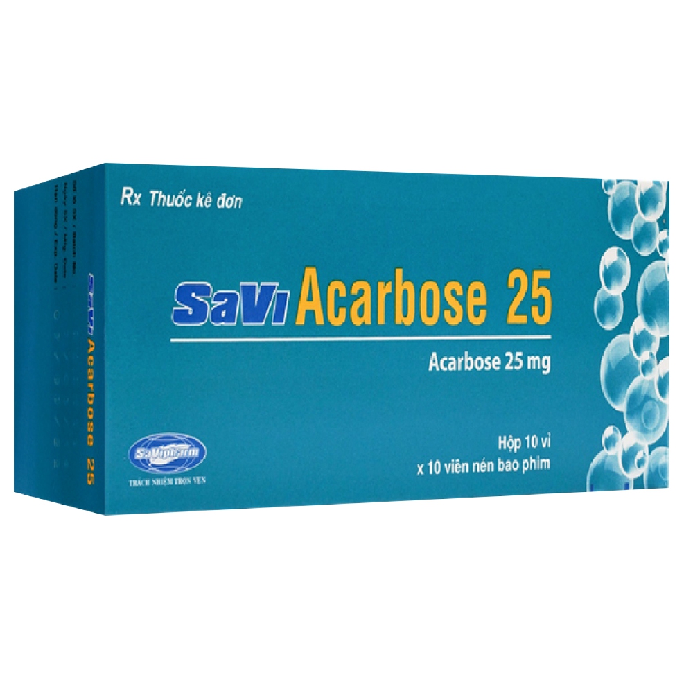 Savi Acarbose 25