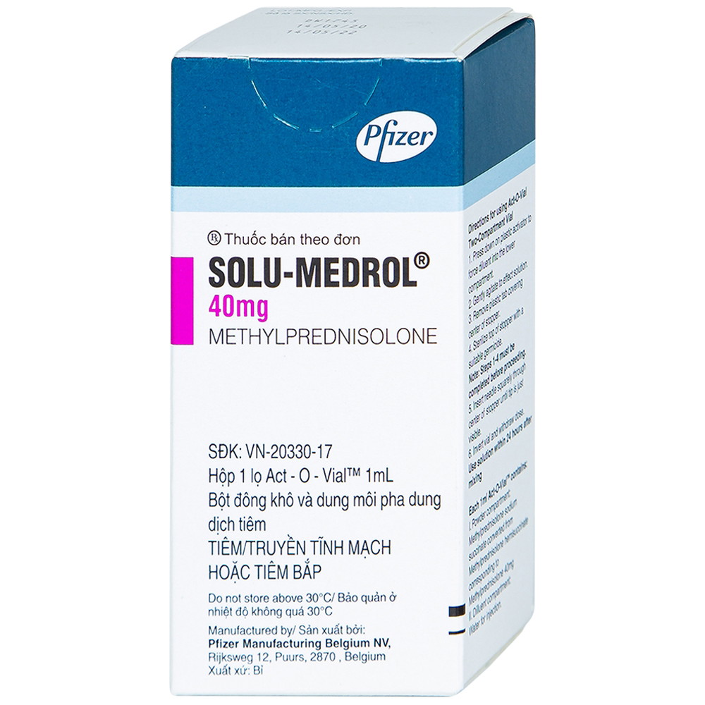 Solu Medrol Là Thuốc Gì
