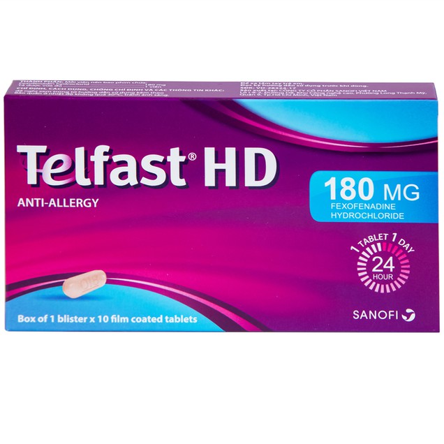 Telfast 180mg Giá