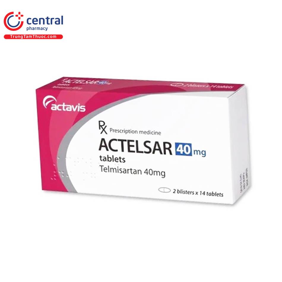 Thuốc Actelsar 40mg Giá Bao Nhiêu