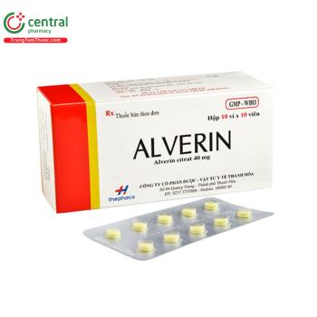 Thuốc Alverin Citrat 40mg