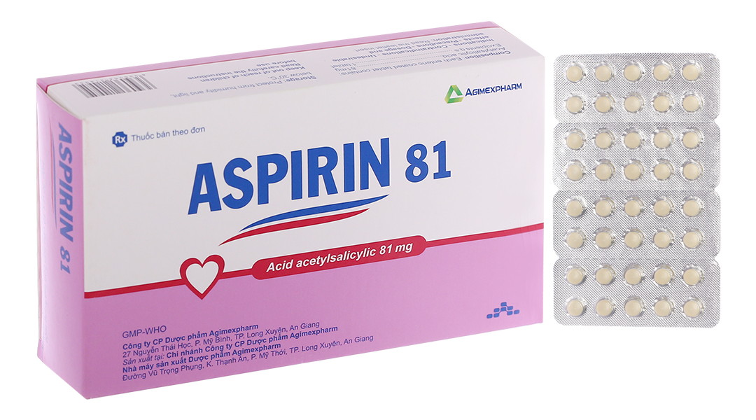 Thuốc Aspirin 81mg Giá Bao Nhiêu